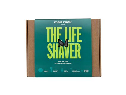 Men Rock London Dárková sada holicí péče Sicilian Lime (Ultimate Classic Shaving Gift Set)