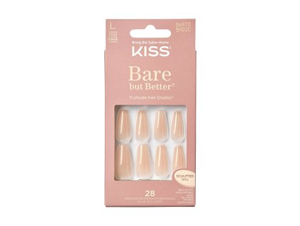 KISS Nalepovací nehty Bare but Better Nails - Nude Drama 28 ks