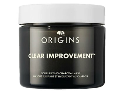 Origins Čistící pleťová maska ​​s Clear Improvement™ (Soft Purifying Charcoal Mask)