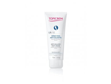 Topicrem Obnovující krém na nohy UR10 (Anti Calluses Foot Cream) 75 ml