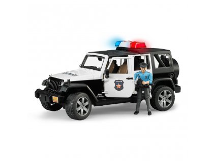 Bruder Jeep Wrangler Rubicon Policie