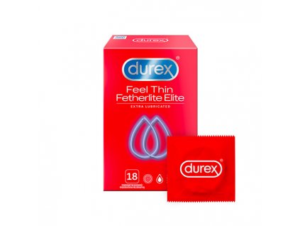 Durex Kondomy Feel Thin Extra Lubricated