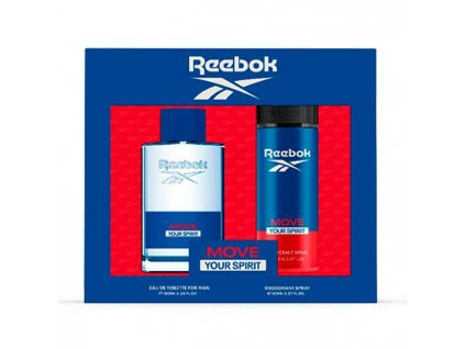 Reebok Move Your Spirit - EDT 100 ml + deodorant ve spreji 150 ml