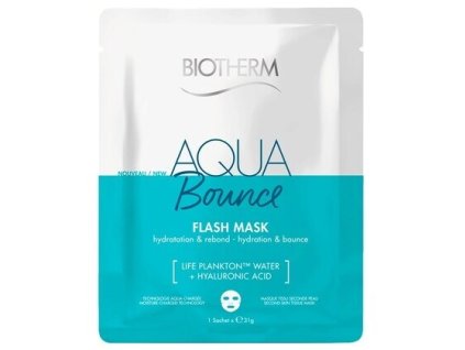 Biotherm Hydratační pleťová maska s kyselinou hyaluronovou Aqua Bounce (Super Mask) 35 ml