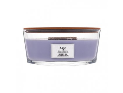 WoodWick Vonná svíčka loď Lavender Spa 453,6 g