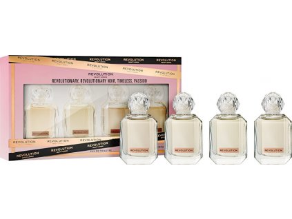 Revolution Dárková sada miniatur Discovery Fragrance Pack 4 x 10 ml