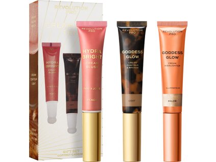 Revolution PRO Dárková sada Cream Face Wand Trio Light