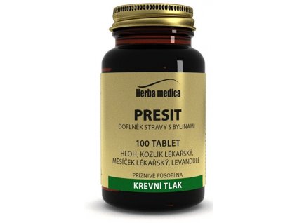 HerbaMedica Presit 50g - krevní tlak 100 tablet