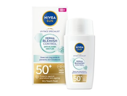 Nivea Ochranný pleťový krém Specialist Derma Skin Clear SPF 50+ 40 ml