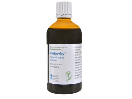 Dědek Kořenář Dubovky – Dubové kapky s hlívou RK-V 100 ml