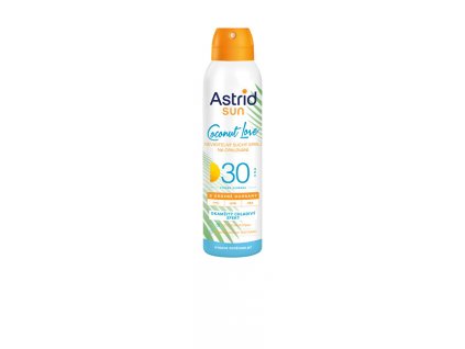 Astrid Neviditelný suchý sprej na opalování SPF 30 Sun 150 ml