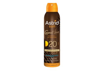 Astrid Suchý olej na opalování SPF 20 Sun 150 ml