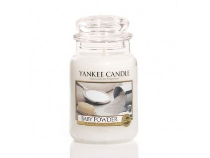 Yankee Candle Aromatická svíčka Candle Classic velký Baby Powder 623 g