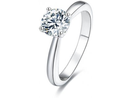 Beneto Stříbrný prsten s krystaly AGG200