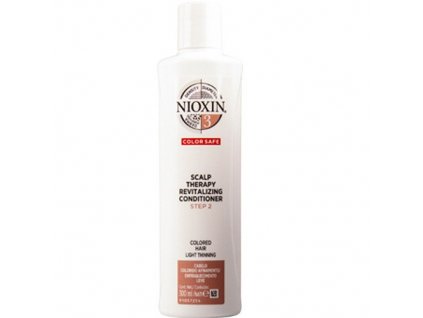 Nioxin Revitalizér pokožky pro jemné barvené mírně řídnoucí vlasy 3D System 3 Color Safe (Scalp Therapy Revitalizing Conditioner)