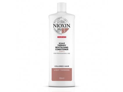 Nioxin Revitalizér pokožky pro jemné barvené mírně řídnoucí vlasy System 3 (Conditioner System 3)