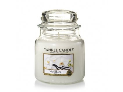 Yankee Candle Aromatická svíčka Classic střední Vanilla 411 g