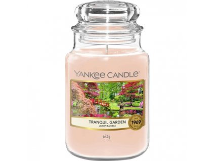 Yankee Candle Aromatická svíčka velká Tranquil Garden 623 g