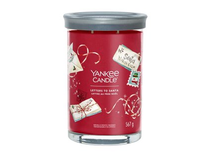 Yankee Candle Aromatická svíčka Signature tumbler velký Letters to Santa 567 g