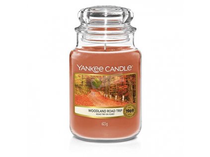 Yankee Candle Aromatická svíčka Classic velká Woodland Road Trip 623 g