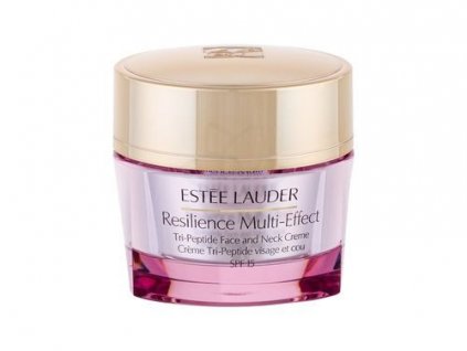 Estée Lauder Vyživující krém na obličej a dekolt pro suchou pleť SPF 15 Resilience Multi-Effect (Tri Peptide Face And Neck Creme) 50 ml