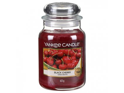 Yankee Candle Aromatická svíčka velká Black Cherry 623 g
