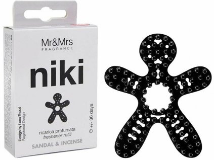 Mr&Mrs Fragrance Niki Big Sandal & Incense - náhradní náplň