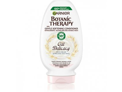 Garnier Jemný zklidňující kondicionér Botanic Therapy Oat Delicacy (Gentle Softening Conditioner)