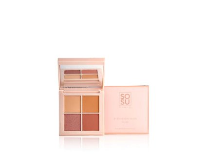 SOSU Cosmetics Paletka očních stínů Nude (Eyeshadow Quad) 4,8 g