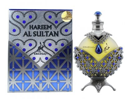 Khadlaj Hareem Sultan Blue - koncentrovaný parfémovaný olej bez alkoholu