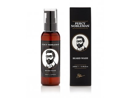 Percy Nobleman Šampon na vousy s vůní cedrového dřeva (Beard Wash) 100 ml
