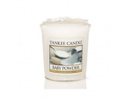 Yankee Candle Aromatická votivní svíčka Baby Powder 49 g