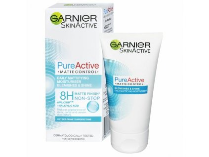 Garnier Zmatňující hydratační krém pro smíšenou až mastnou pleť SkinActive Pure Active (Mattifying Moisturiser) 50 ml