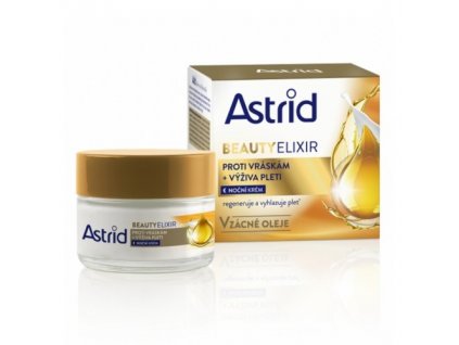 Astrid Vyživující noční krém proti vráskám Beauty Elixir 50 ml