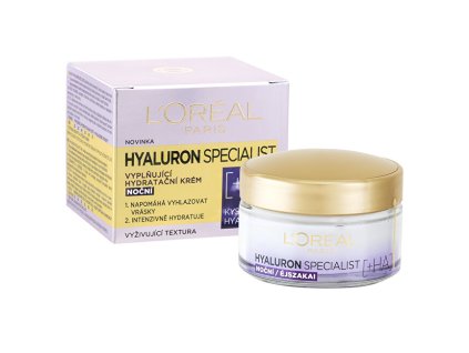 L´Oréal Paris Vyplňující hydratační noční krém Hyaluron Specialist 50 ml