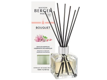 Maison Berger Paris Difuzér Cube Pod Magnóliemi Underneath the Magnolias 125 ml