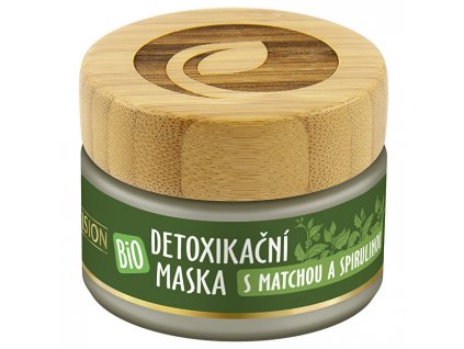 Purity Vision Bio Detoxikační maska s matchou a spirulinou 40 ml