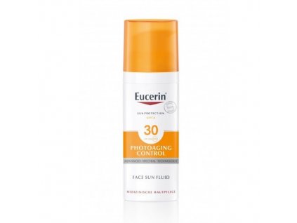 Eucerin Emulze na opalování proti vráskám Photoaging Control SPF 30 (Sun Fluid) 50 ml
