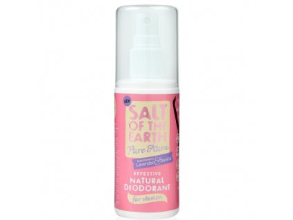 Salt Of The Earth Přírodní deodorant ve spreji s levandulí a vanilkou Pure Aura (Natural Deodorant) 100 ml