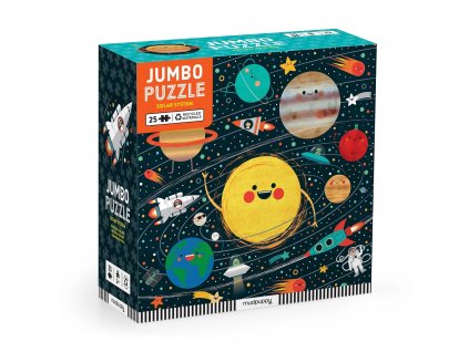 Mudpuppy Jumbo puzzle Sluneční soustava 25 dílků
