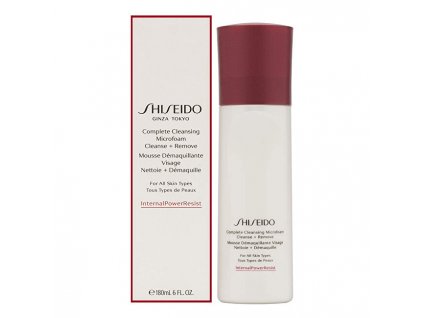 Shiseido Lehká čisticí pěna (Complete Cleansing Microfoam) 180 ml
