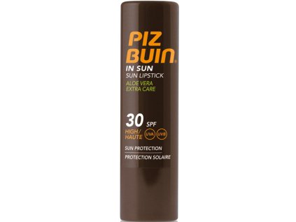 Piz Buin Balzám na rty s Aloe Vera SPF 30 (In Sun Lipstick Aloe Vera Extra Care) 4,9 g