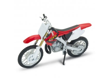 Welly Motorka Honda CR250R 1:18 červená