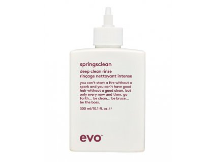evo Hloubkově čisticí šampon pro kudrnaté a vlnité vlasy Springsclean (Deep Clean Rinse) 300 ml