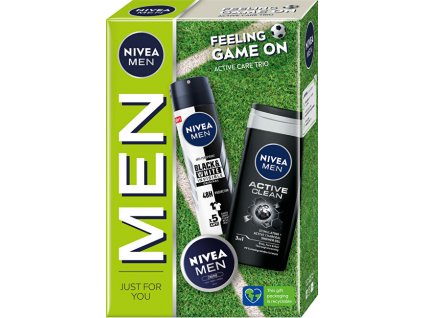 Nivea Dárková sada tělové péče Feeling Game On