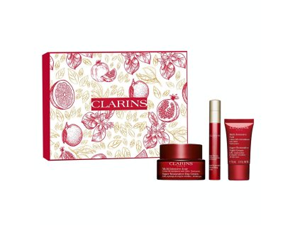 Clarins Dárková sada pleťové péče proti vráskám Super Restorative