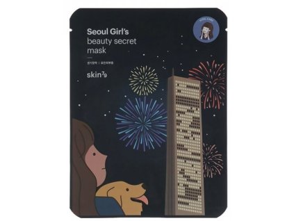 skin79 Plátýnková vitalizační maska Seoul Girl`s Beauty Secret Mask (Vitality Mask) 20 g