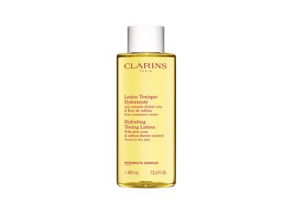 Clarins Hydratační tonizační voda pro normální až suchou pleť (Hydrating Toning Lotion) 400 ml