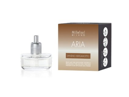 Millefiori Milano Náhradní náplň do elektrického difuzéru Aria - Sandalo Bergamotto 20 ml
