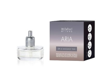 Millefiori Milano Náhradní náplň do elektrického difuzéru Aria - Spa & Massage Thai 20 ml